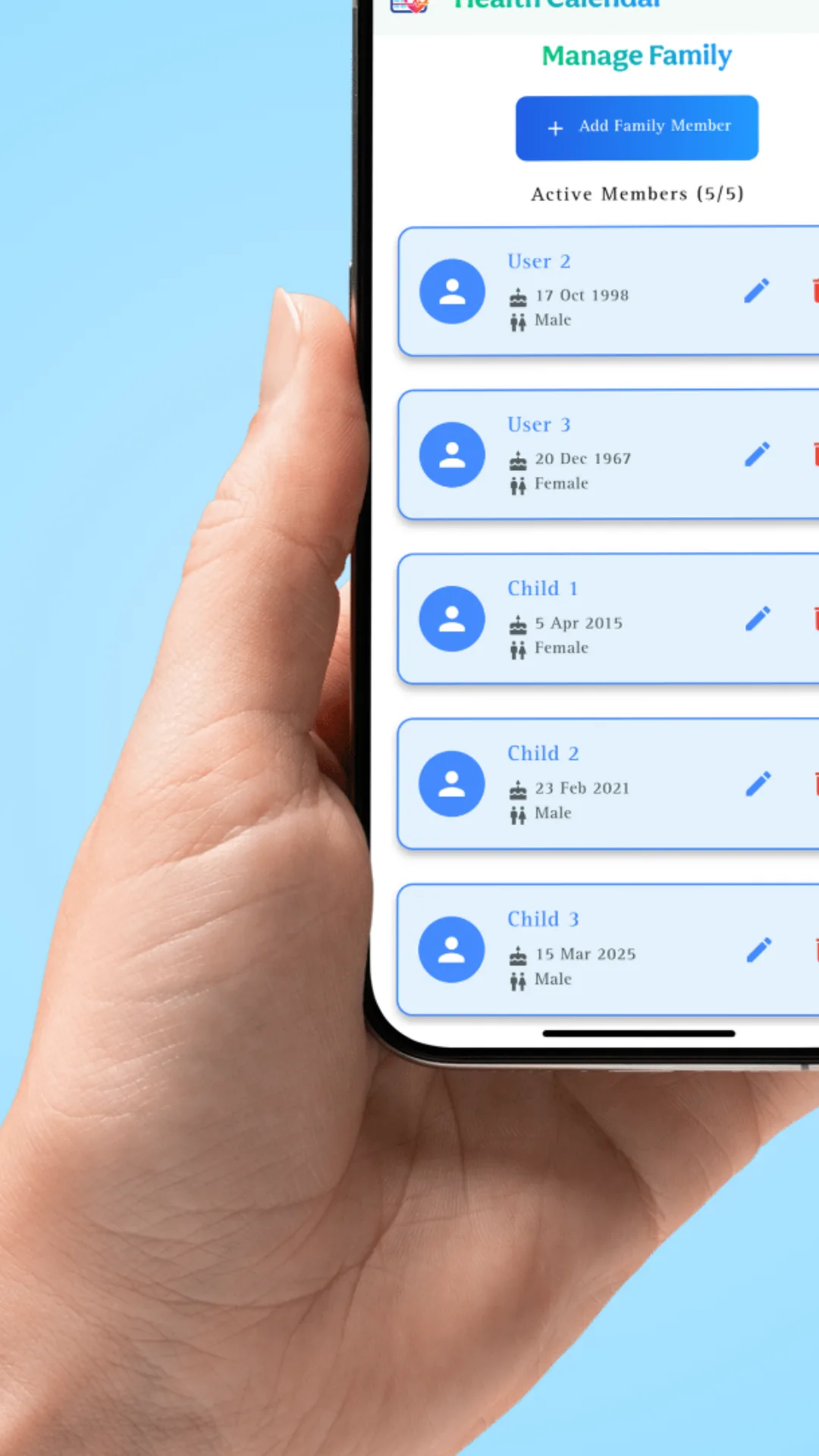 Health Calendar app screenshot 10